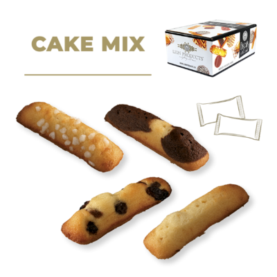Individueel verpakte cakejes voor bij de koffie – 80 stuks
