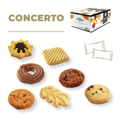 Concerto koekjes voor bij de koffie – 120 stuks
