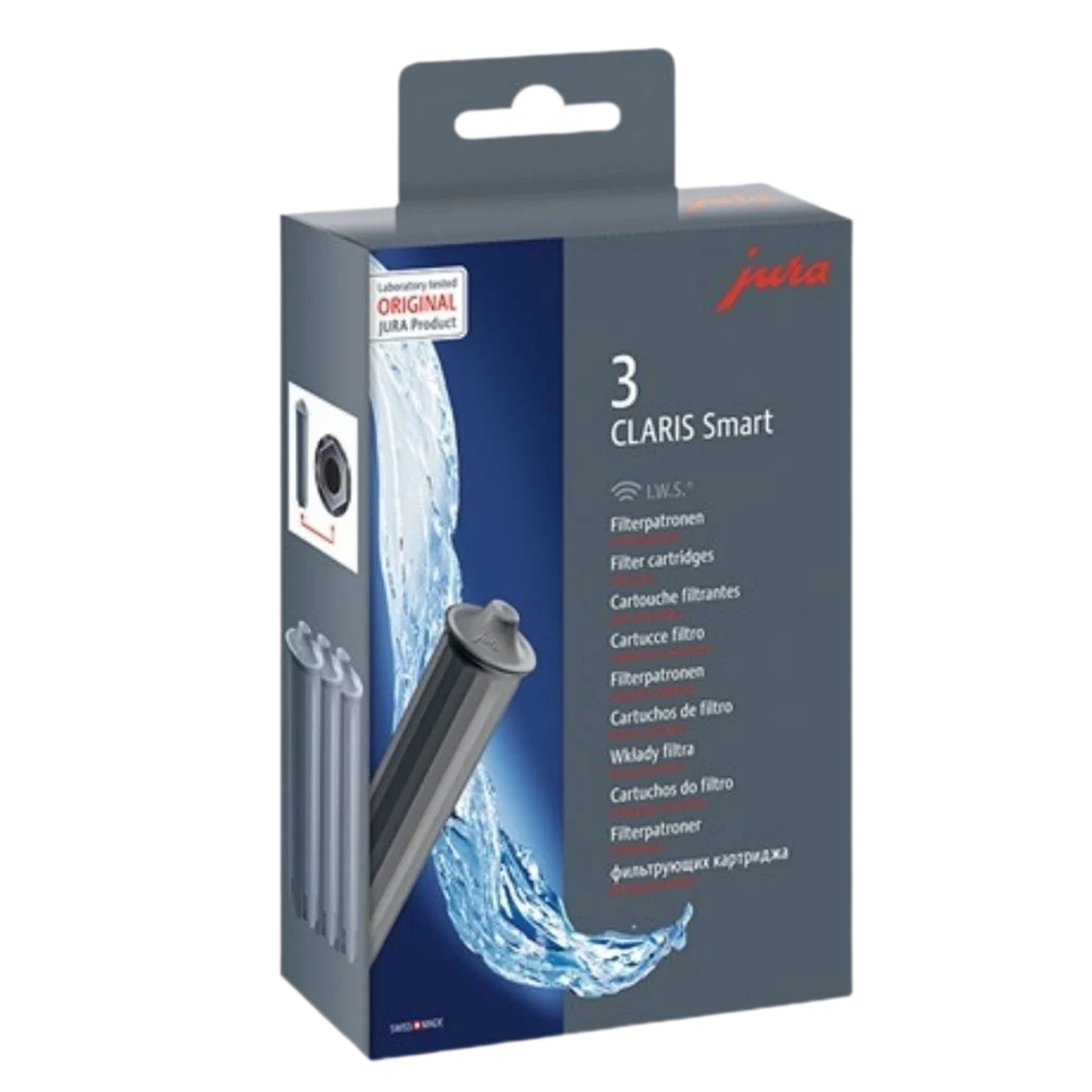 Jura CLARIS SMART+ 3 Pack filterpatroon