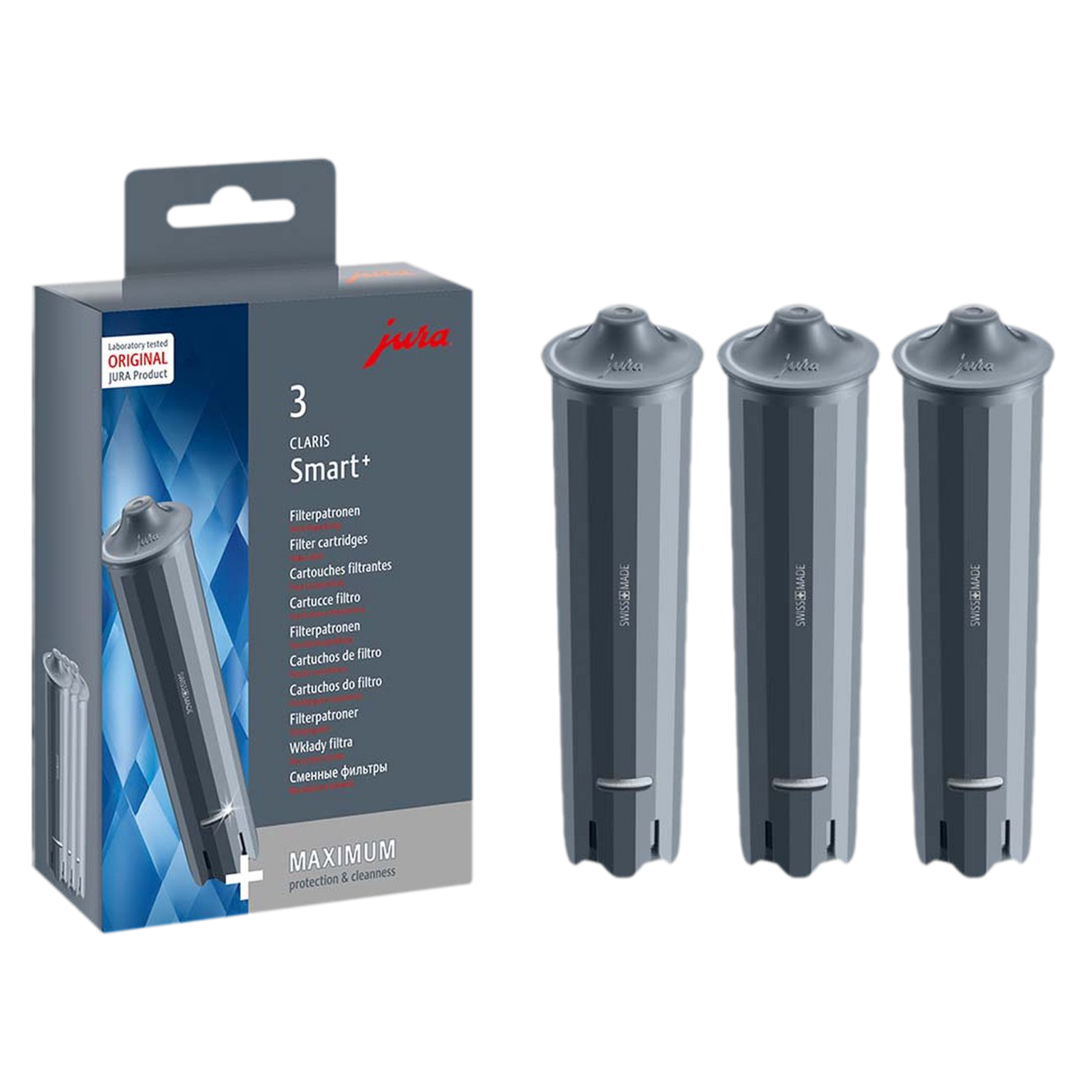 Jura CLARIS SMART+ 3 Pack filterpatroon - Afbeelding 3