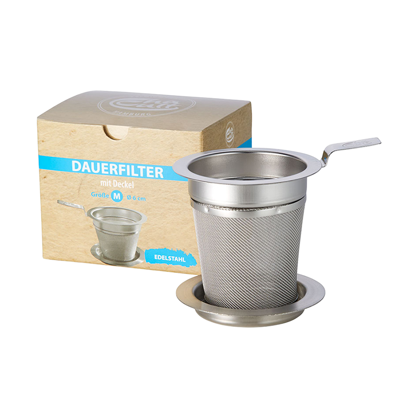 RVS theefilter voor losse thee 6 cm