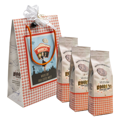 Koffiecadeau met 3 koffies van Hoorens