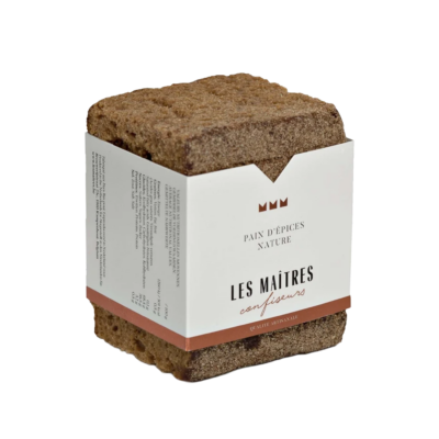 Peperkoek natuur van Les Maîtres Confiseurs, voorgesneden verpakking van 220 gram
