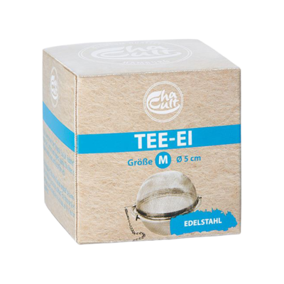 RVS thee-ei voor losse thee ChaCult
