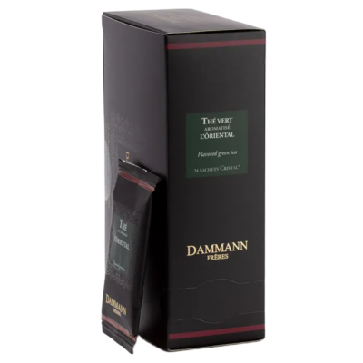 Dammann L’Ôriental groene thee – 24 Cristal theebuiltjes