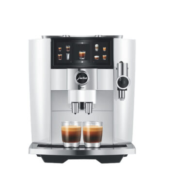 Jura J8 Twin Diamond White EA koffiemachine met gratis proefpakket koffie