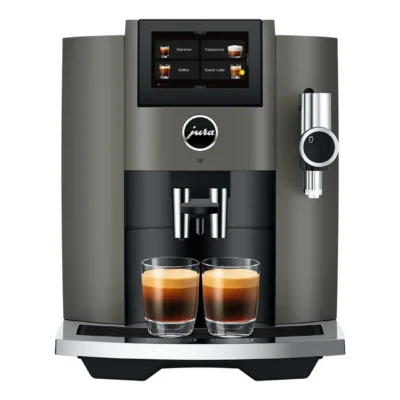 Jura S8 Dark inox EB koffiemachine met gratis proefpakket koffie